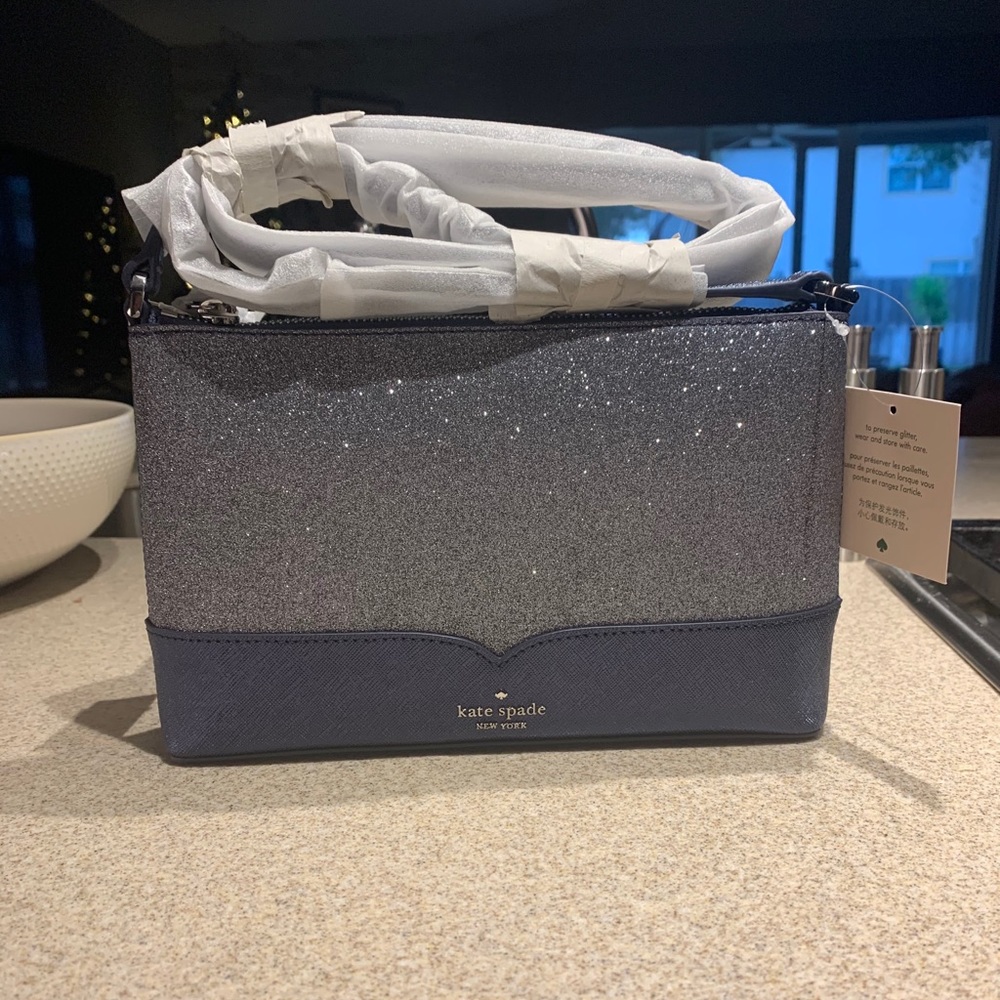 Kate Spade lola glitter crossbody